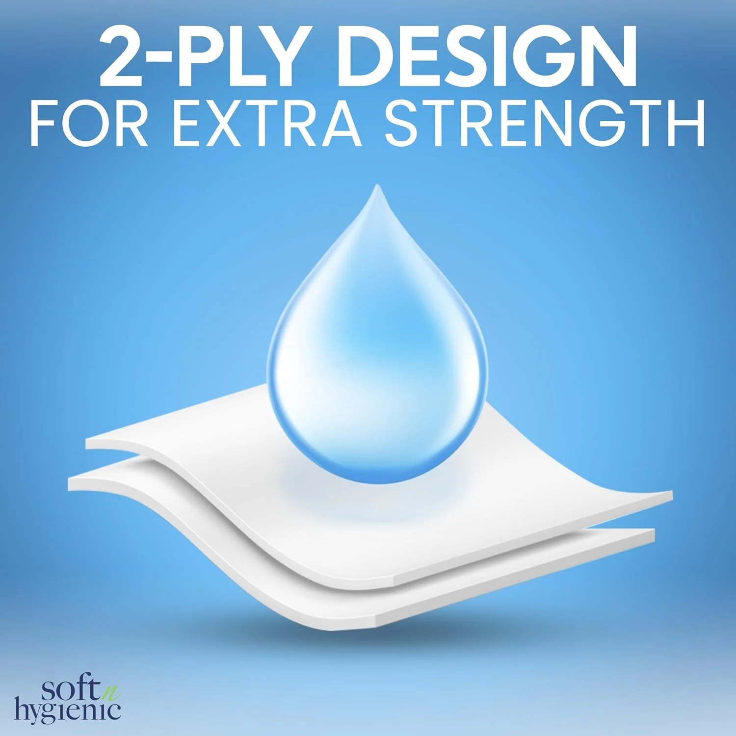 Soft & Hygienic Nylon Facial Tissues  200 Sheets 2Ply - Image 7