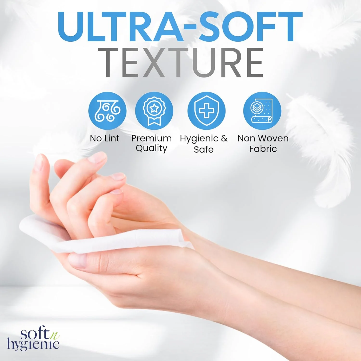 Soft & Hygienic Nylon Facial Tissues  200 Sheets 2Ply - Image 8
