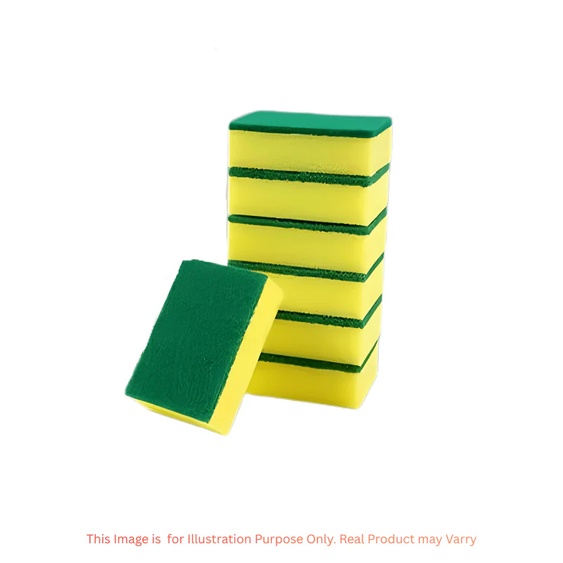 Sponge with Scotch Dual-Sided Kitchen & Dish Cleaner