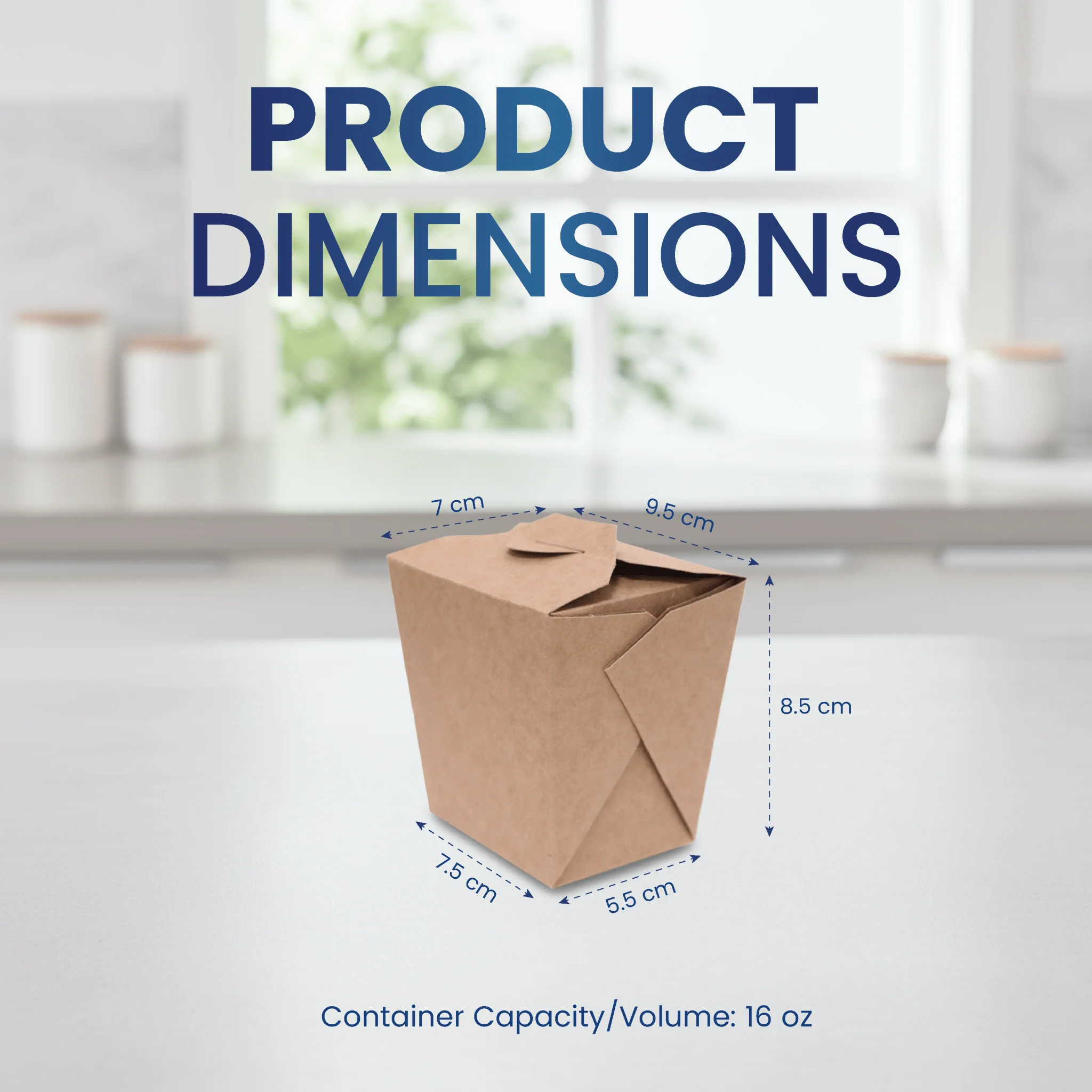 Square Brown Kraft Takeaway Boxes Durable Food Packaging - Image 5
