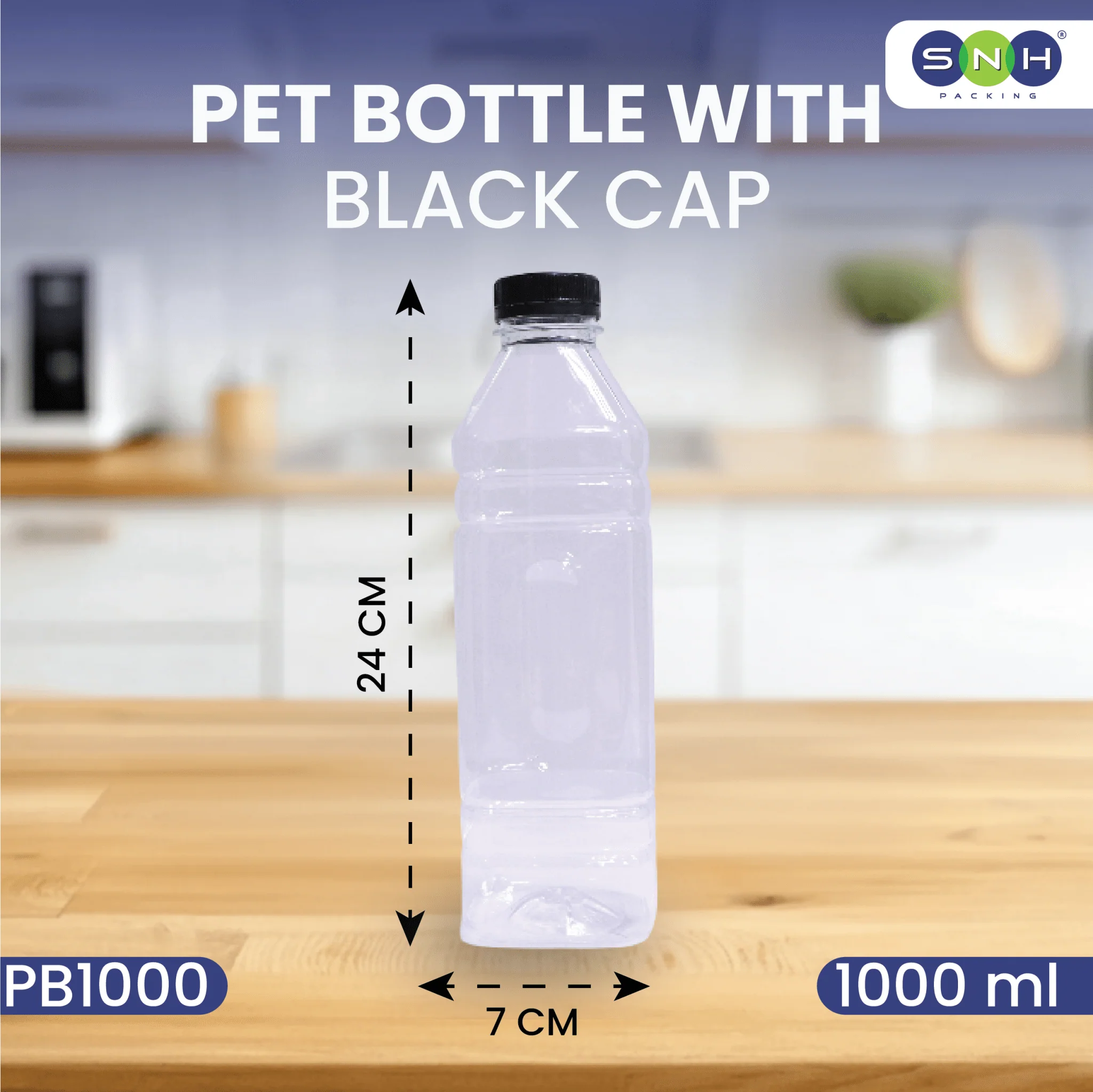 Square PET Bottles with Cap Leak Proof & Food Grade - Image 10