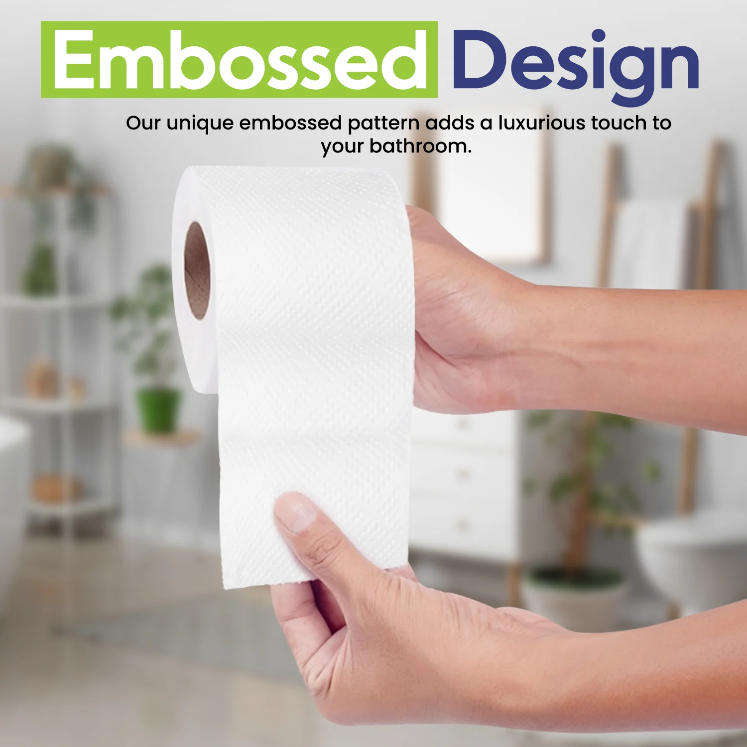 Toilet Roll Tissue  200 Sheets | Soft & Hygienic | 10 Rolls PKT - Image 2