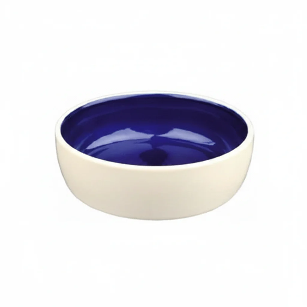 Trixie Basic Ceramic Bowl for Cats & Small Pets 300ML