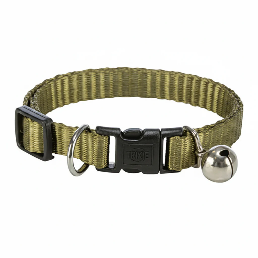 Trixie Elastic Cat Collar - GREEN