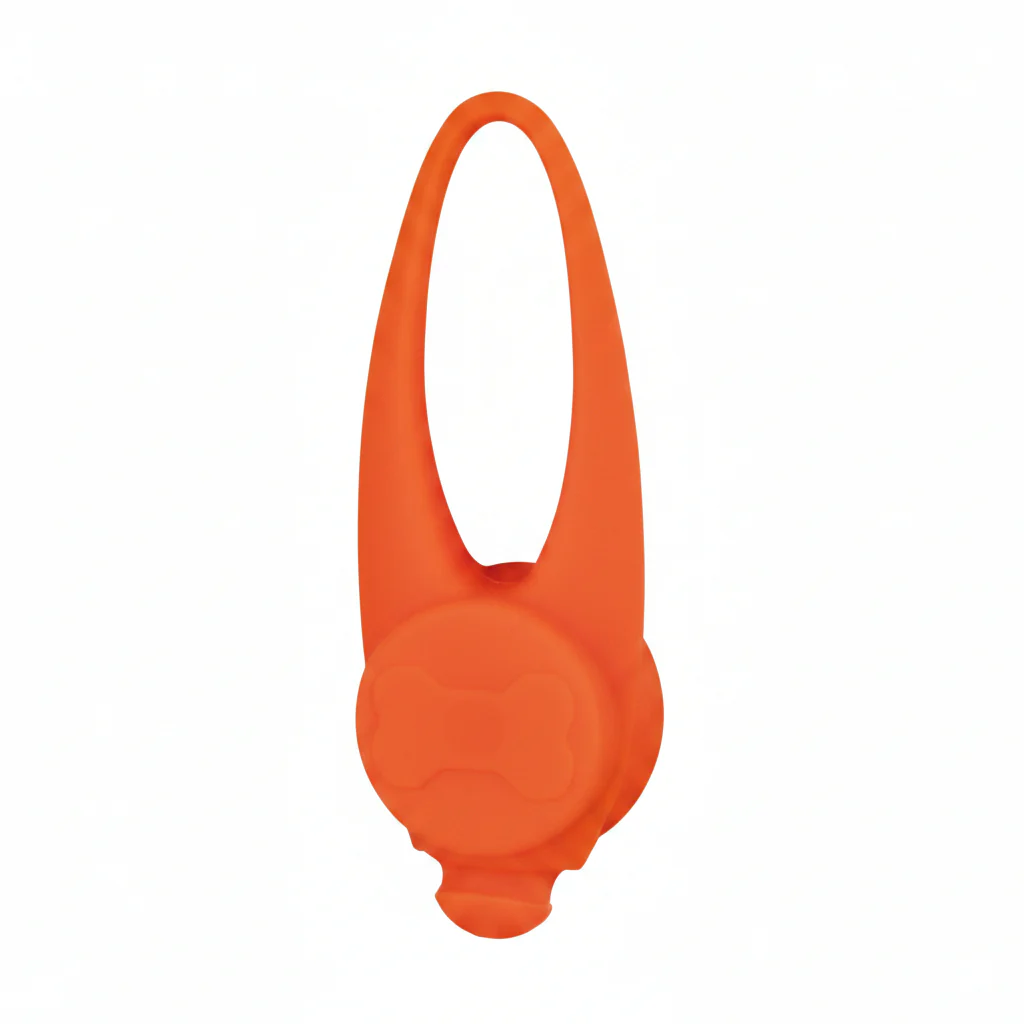 Trixie Flasher Clip for Dog ORANGE - 204X8CM