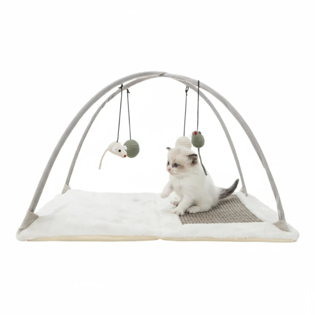 Trixie Junior Scratching Mat with Arch for Cats - 60X33X42CM