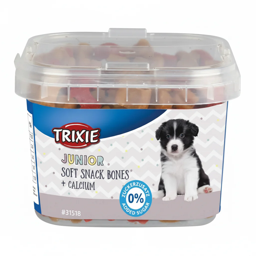 Trixie Junior Soft Snack Bones with Calcium Dog Treats 140G