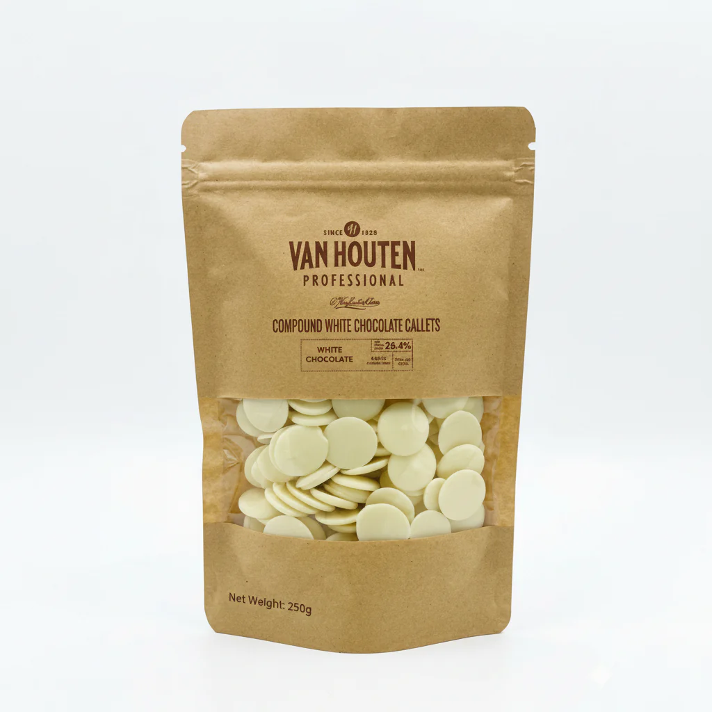 Van Houten White Chocolate Compound 250GRM