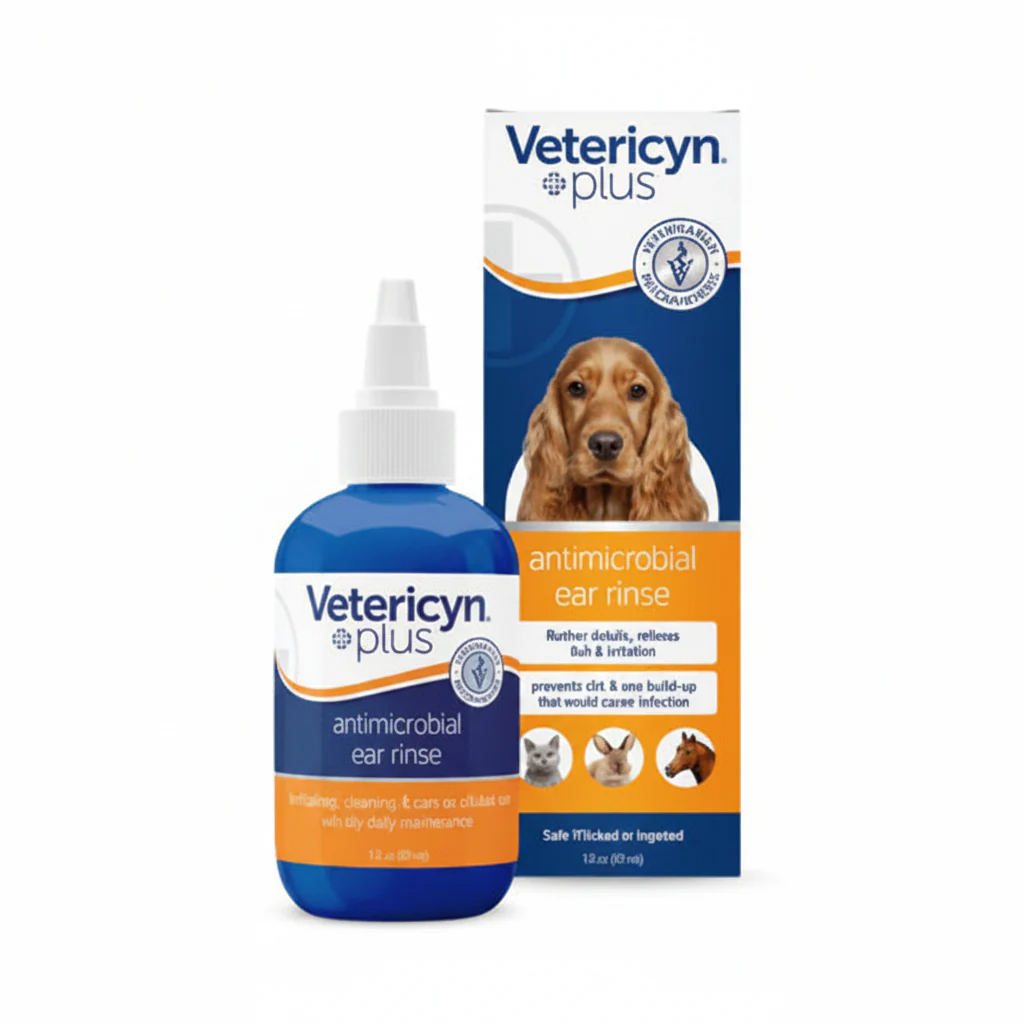 Vetericyn Plus® Antimicrobial Ear Rinse – 3oz