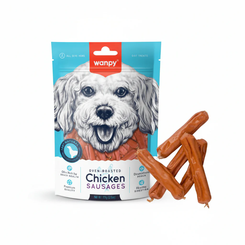Wanpy Chicken Sausages 100g
