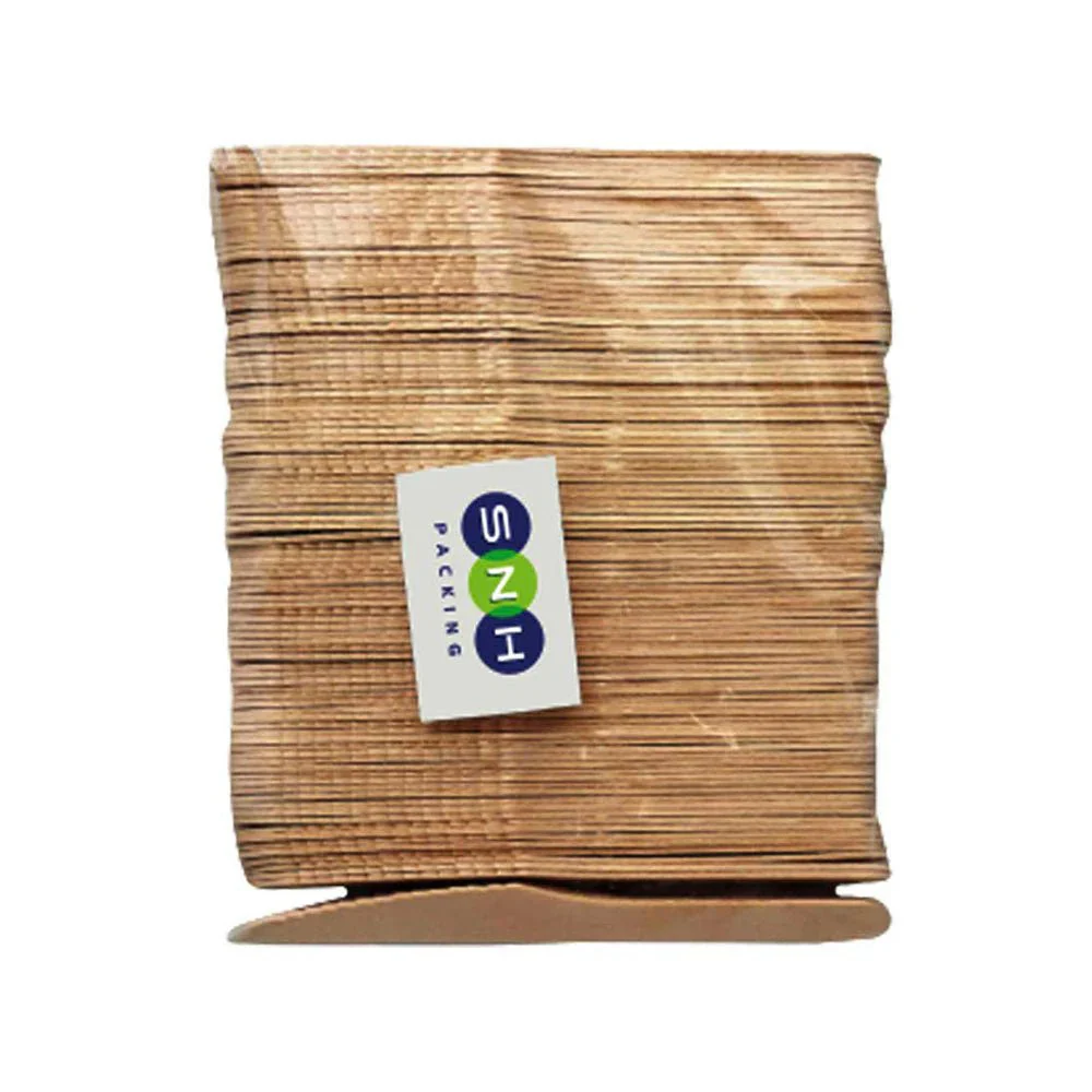 Wooden Knife 16cm Unwrapped 100 PCS PKT - Image 2